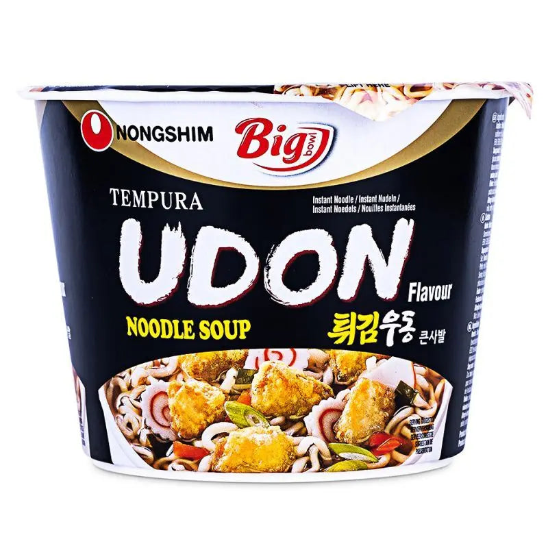 Nongshim Big Bowl Tempura Udon Flavour Noodle 韓國農心烏冬碗麵111g