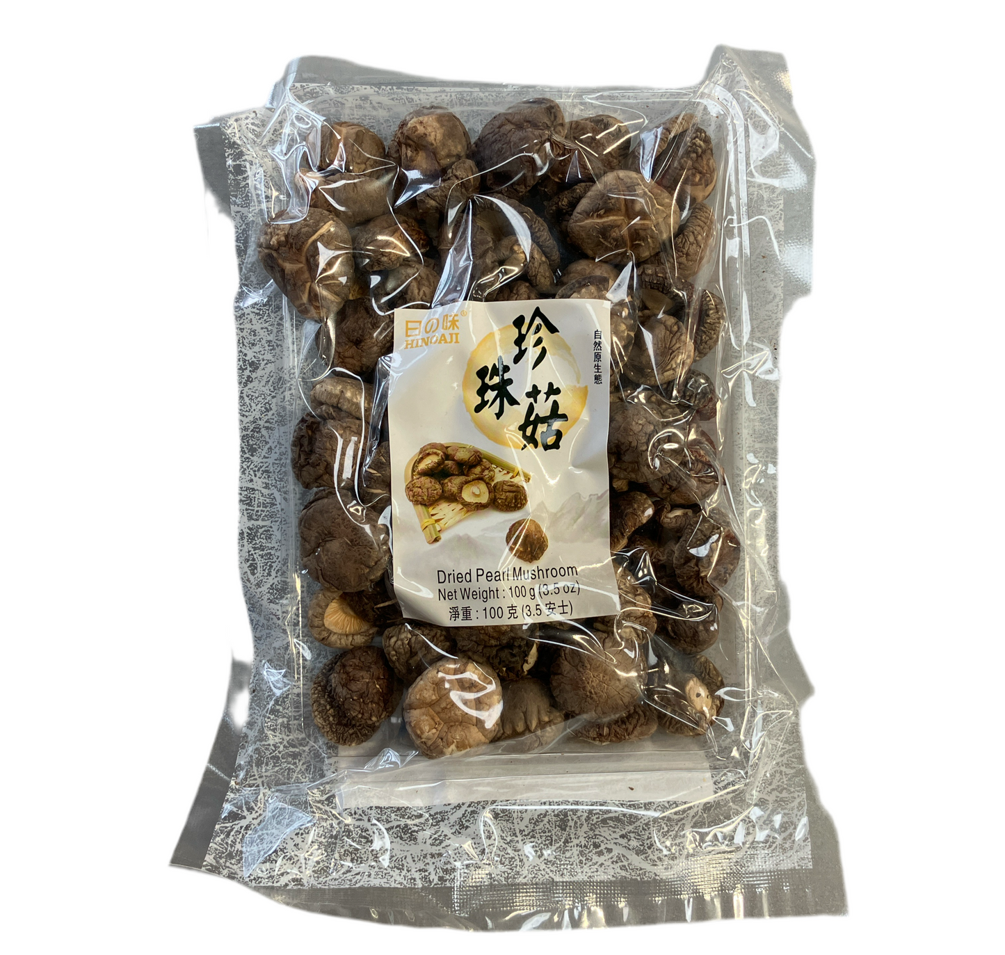 Hinoaji Dried Pearl mushrooms 珍珠菇 100g