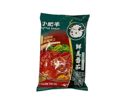 LITTLE SHEEP TOMATO HOTPOT SOUP BASE 200G小肥羊鮮味番茄火鍋底料(reduced price )