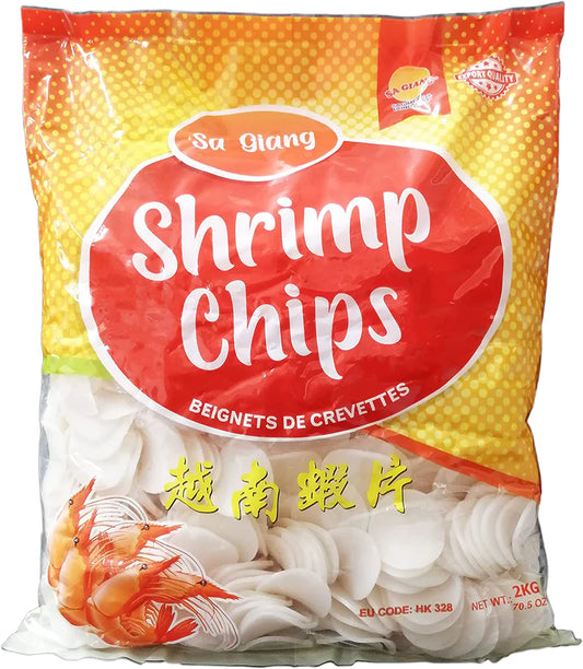 Sa Giang Shrimp Chips (沙江蝦餅)2KG