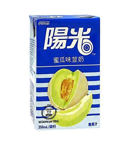 Coca Cola Melon Flavour Soy Milk Drink陽光蜜瓜豆奶