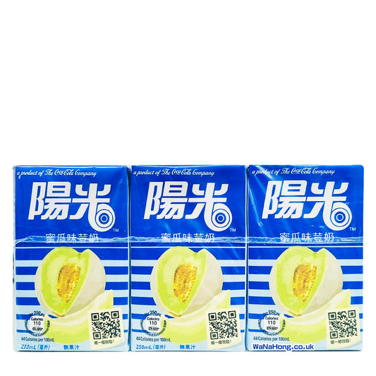 Coca Cola Melon Flavour Soy Milk Drink Multipack (陽光蜜瓜豆奶)6包裝