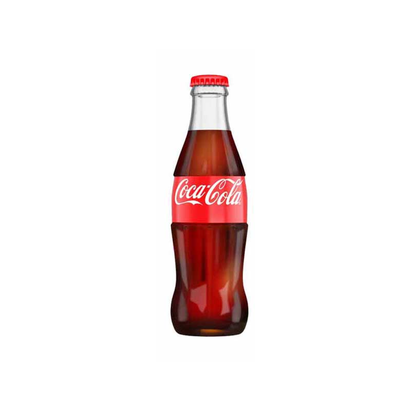 Coca Cola Glass Bottle 可口可樂￼（玻璃瓶裝）