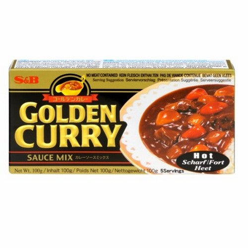 S&B Golden Curry Hot 220g