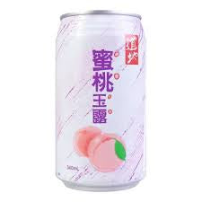 Tao Ti Peach Juice Drink With Nata De Coco 道地 蜜桃玉露 340ml