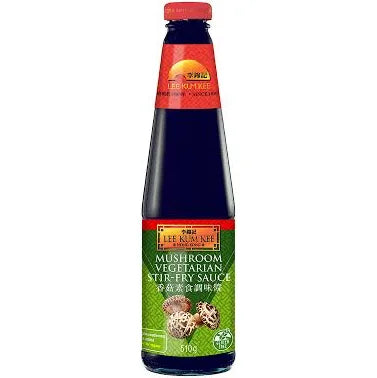 Lee Kum Kee Gluten Free Mushroom Vegetarian Stir Fry Sauce李錦記香菇素食調味醬510g