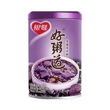 YL MIXED CONGEE PURPLE SWEET POTATO & PURPLE GLUTINOUS RICE 銀鷺好粥道紫薯紫米粥280G