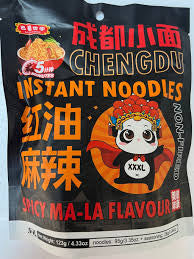 Bashu Family Chengdu Instant Noodles (Spicy Mala) (成都小麵 (紅油麻辣))