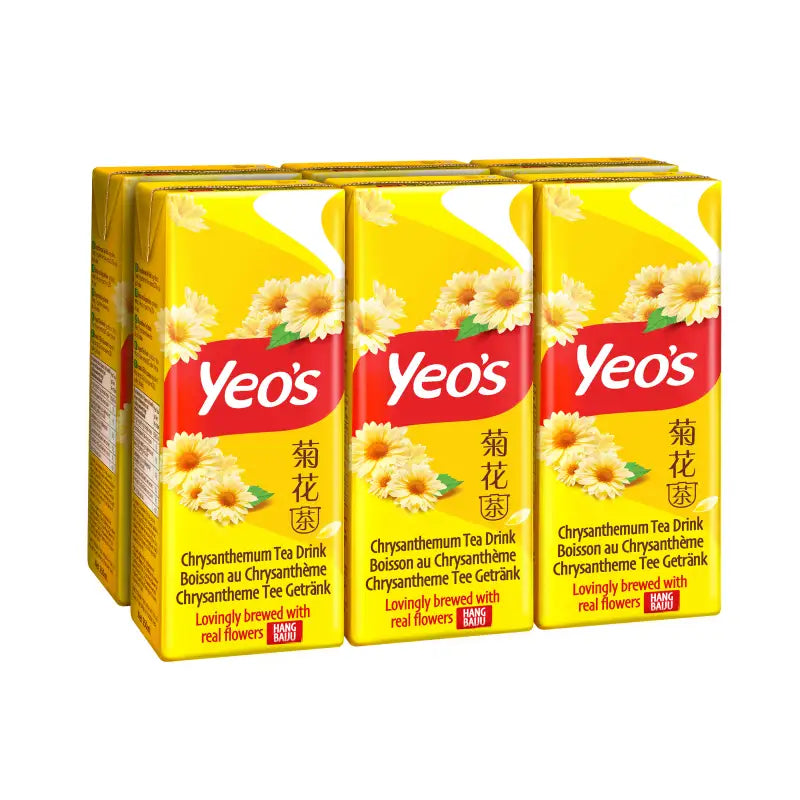 Yeo’s Chrysanthemum Tea drink 250ml x 6