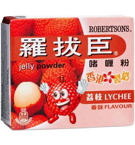 Robertsons Jelly Powder - Lychee Flavour 羅拔臣啫喱粉 荔枝味