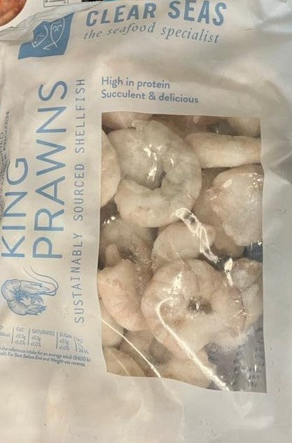 Ocean classic peeled king prawns 800g