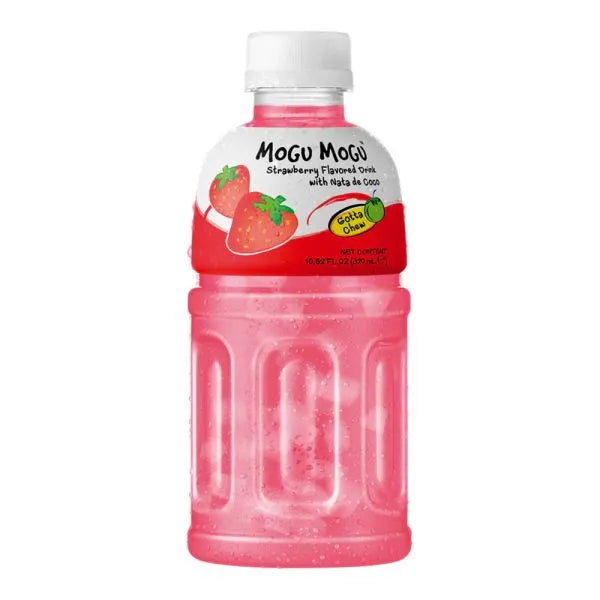 MOGU MOGU STRAWBERRY FLAVOUR 士多啤利飲料 320ml