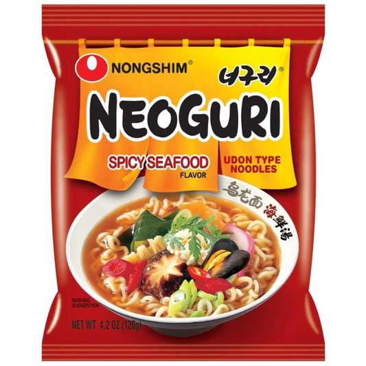 NONGSHIM Neoguri(Hot) 120G 韓國辣味海鮮湯拉麵 single packet