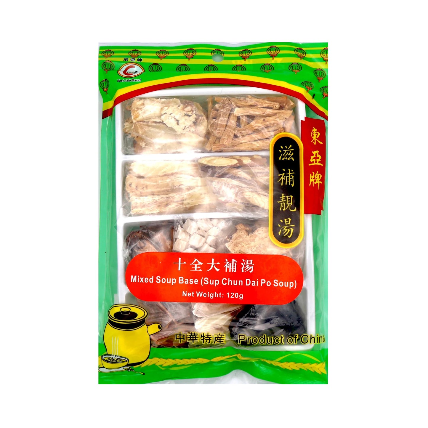 East Asia Ltd Mixed Soup Base 東亞牌  十全大補湯 120g