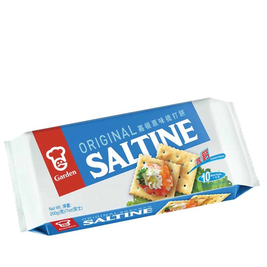 Garden Original Saltine 嘉頓 原味蘇打餅 200g(reduced price)