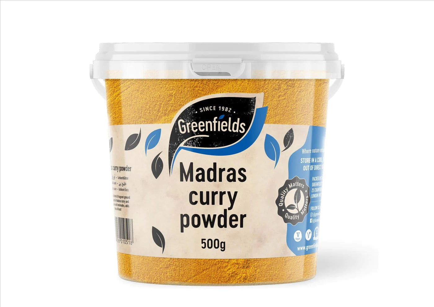 GREENFLIELDS Madras Curry Powder Madras 500g