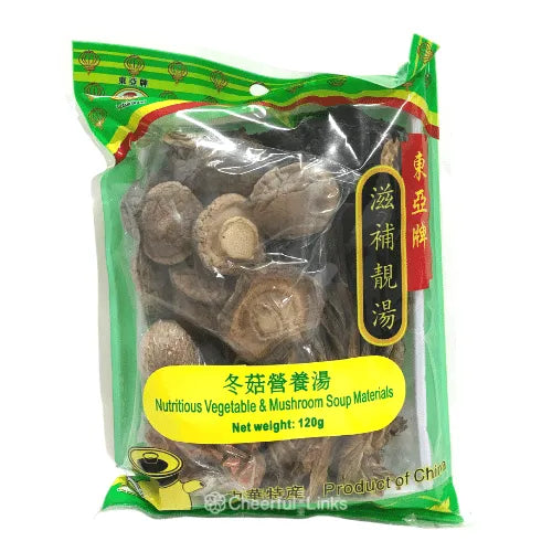 East Asia Ltd Nutritous Vegetable & Mushroom Soup Materials 東亞牌 冬菇營養湯 120g