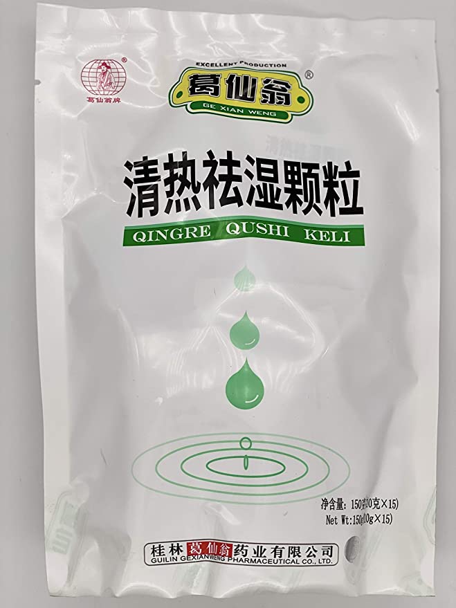 GE XIAN WENG Qingre Qushi Keli 葛仙翁清熱去濕顆粒 150g