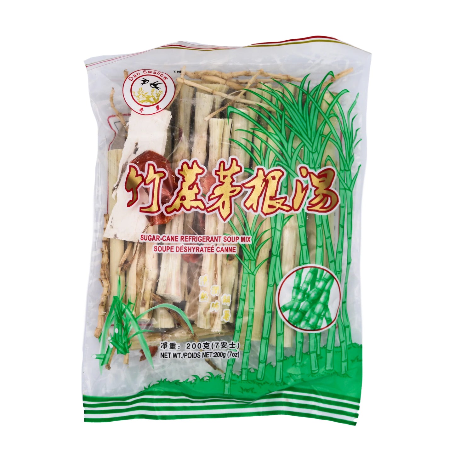 Dan Swallow Sugar-Cane Refrigerant Soup Mix 丹燕 竹蔗茅根湯 200g