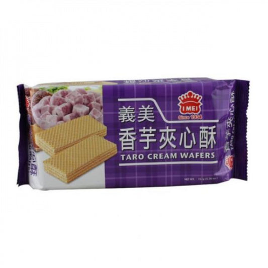 Taro Cream Wafers 義美香芋夾心餅 152g