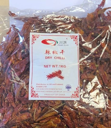 Chuan Yuan Dry Chilli 川源辣椒乾 1kg