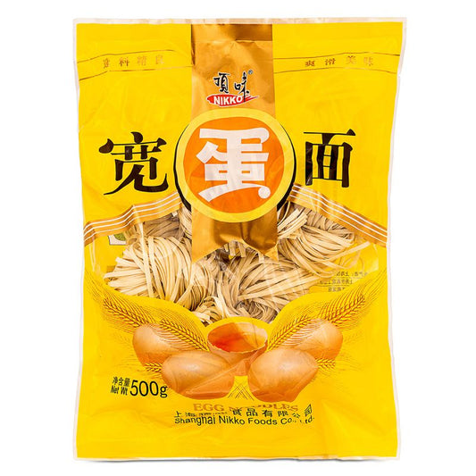 Nikko Egg Noodles 頂味 寬蛋麵 500g