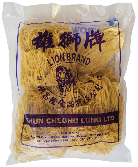 Lion Noodle No2 450g (Single) / 雄獅面 炒底麵 (包)