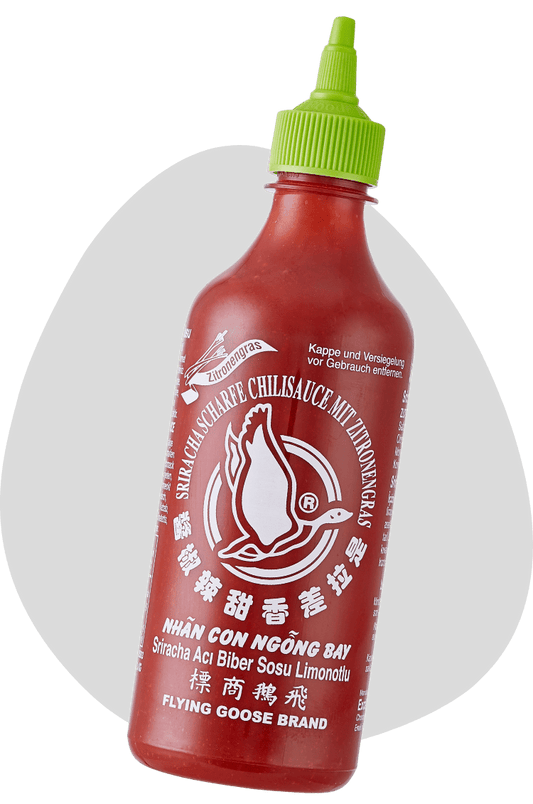 Flying Goose Brand Sriracha Hot Chilli Sauce (Lemon Grass) 飛鵝商標 是拉差(檸檬草)香甜辣椒醬 455ml