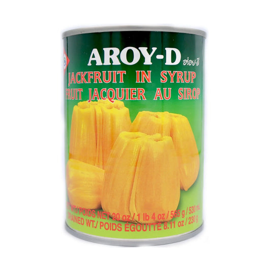 Aroy-D Jackfruit In Syrup Fruit Jacquier Au Sirop 565g (single)