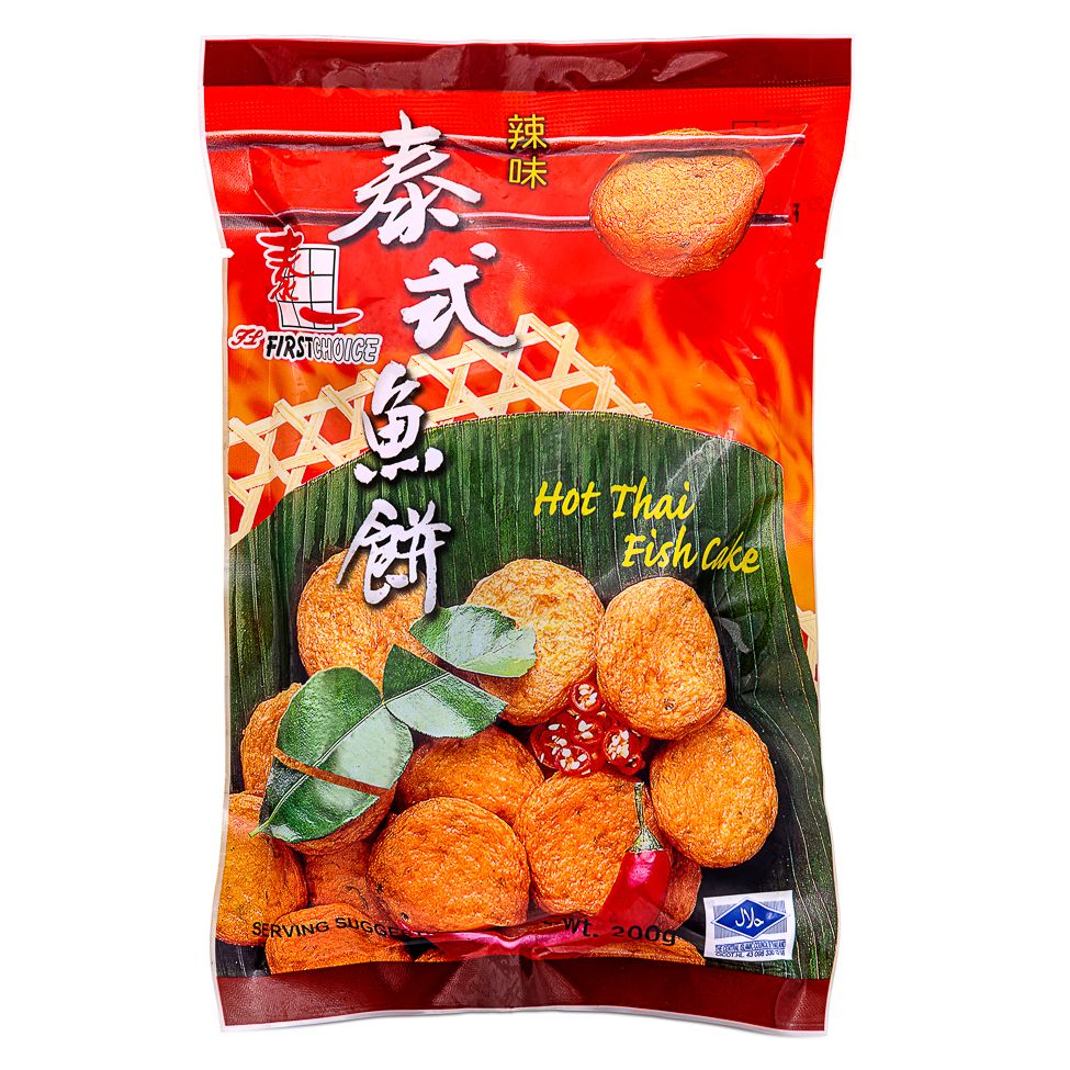 First Choice Hot Thai Fish Cake 泰一 辣味泰式魚餅 200g