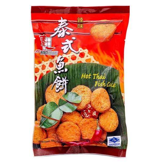 First Choice Hot Thai Fish Cake 泰一 辣味泰式魚餅 200g