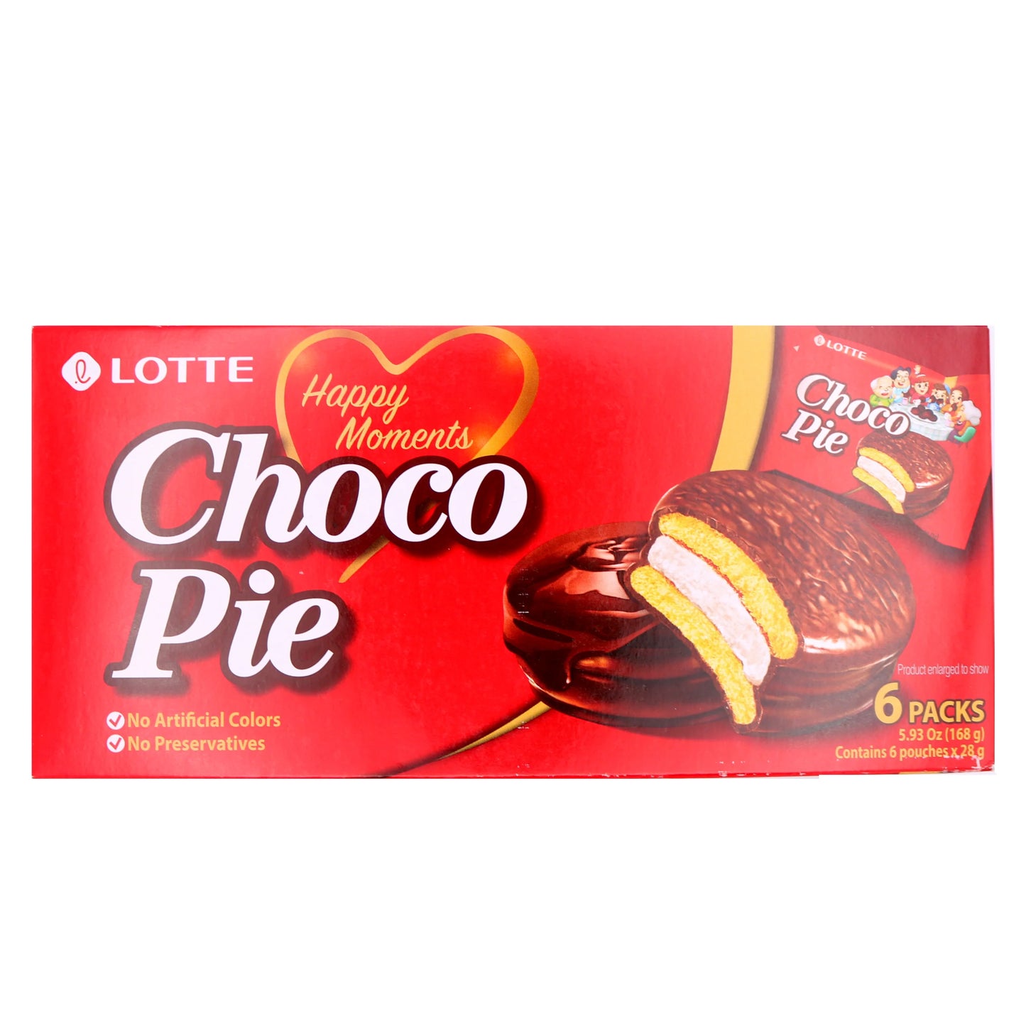 Lotte Choco Pie 樂天 巧克力派 168g