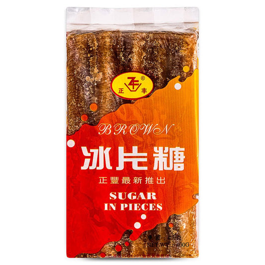 Zheng Feng Brand Brown Sugar in Pieces 正豐 冰片糖 400g