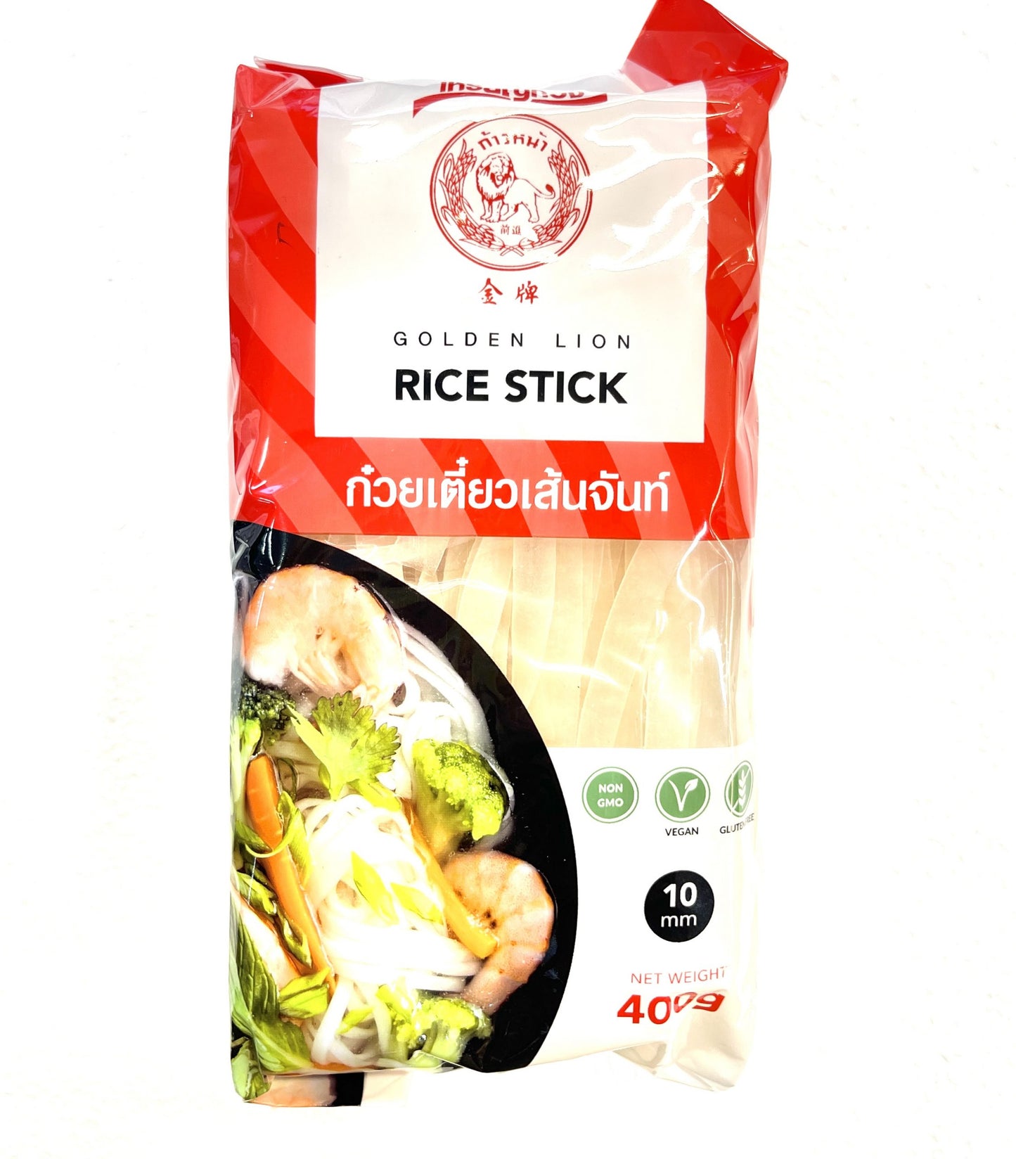 Golden Lion Rice Stick 金牌河粉 5mm 400g