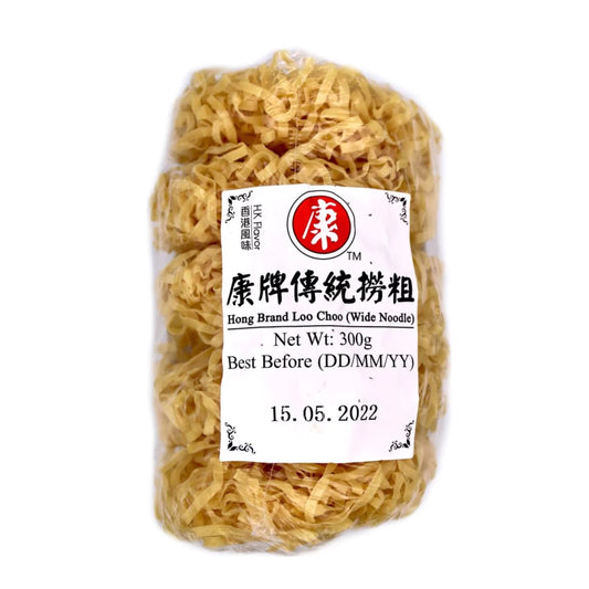 Hong Brand Loo Choo (Wide Noodle) 康牌傳統撈粗 300g