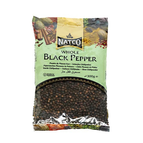 Natco Whole Black Pepper 300g