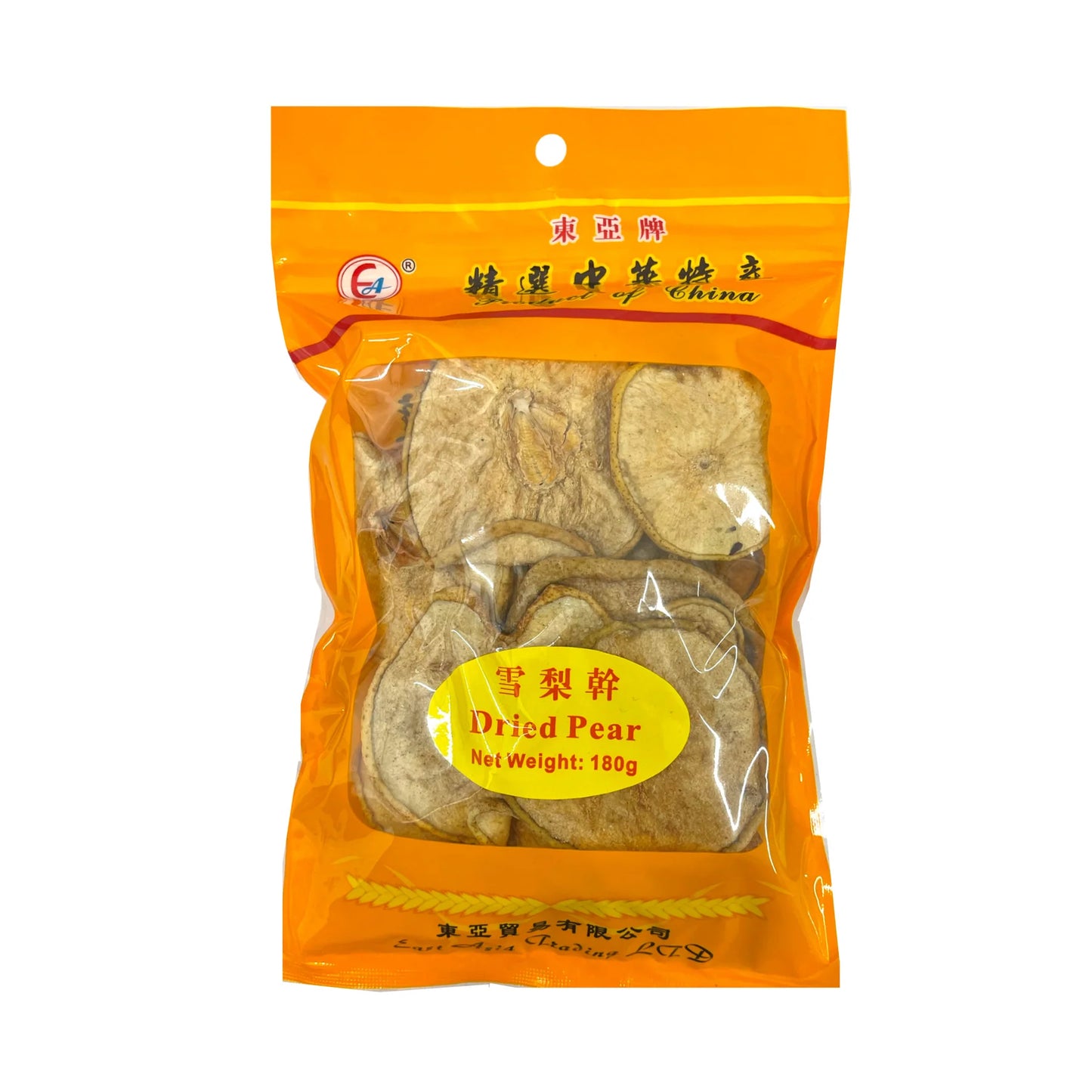 East Asia Ltd Dried Pear 東亞牌 雪梨乾 180g