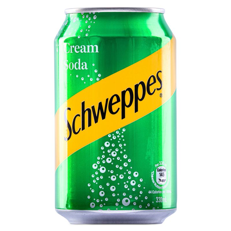 Schweppes Cream Soda 忌廉 330ml（reduced price)