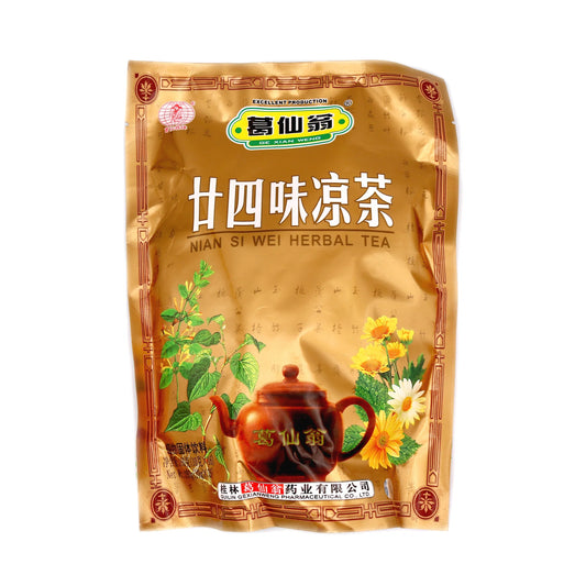 Ge Xian Weng Nian Si Wei Herbal Tea 16 packs 葛仙翁 廿四味涼茶 16 包 160g