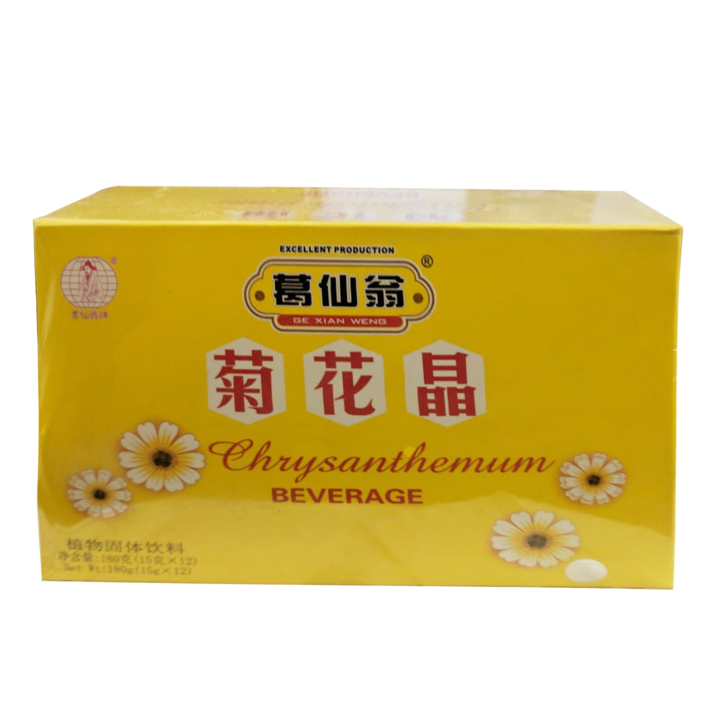 Ge Xian Weng Chrysanthemum 12packs 葛仙翁 菊花晶 12 包 180g