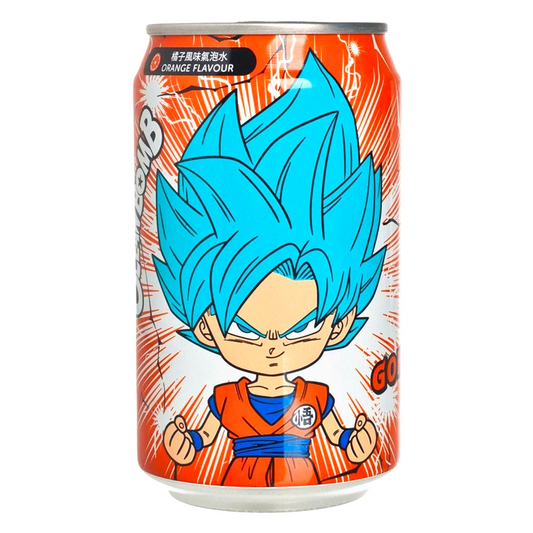 Ocean Bomb Dragon Ball Super Goku Orange Flavour 龍珠超 悟空 橘子風味氣泡水 330ml