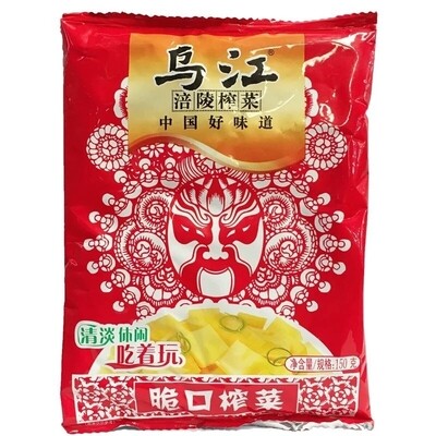 Crisp Mustard Tuber 烏江 脆口榨菜 150g