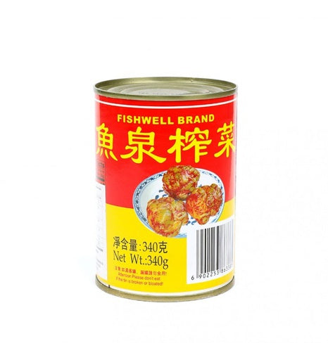 Fishwell Brand Sichuan Preserved Mustard Stem 魚泉榨菜 340g