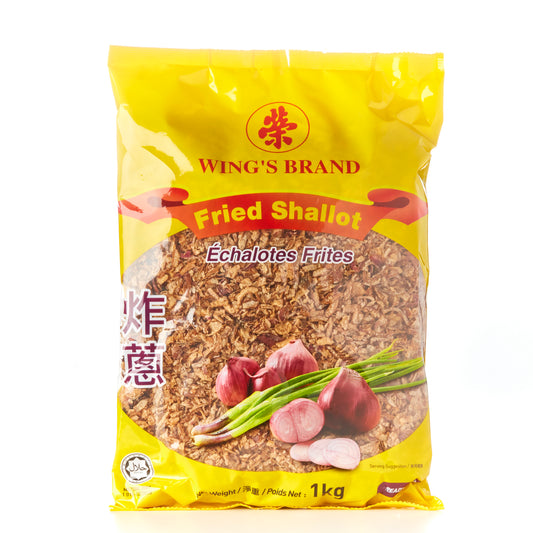 Wing's Brand Fried Shallot 炸蔥 1kg