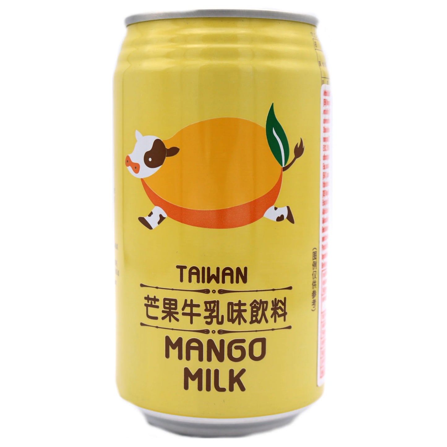 Taiwan Mango Milk Drink 芒果牛乳味飲料 340ml