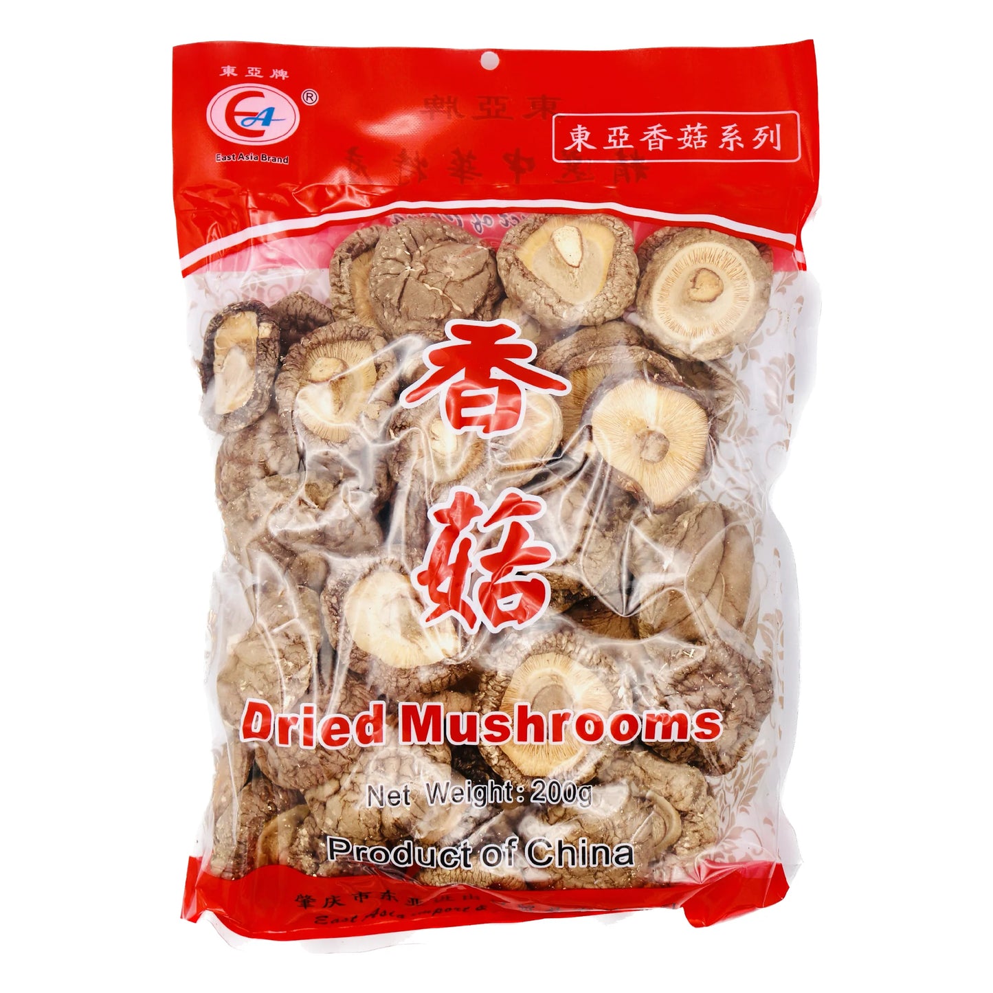 East Asia Ltd Dried Mushrooms 200g / 東亞牌 香菇