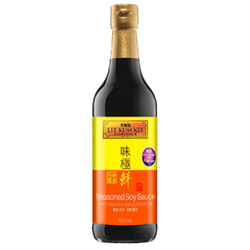 Lee Kum Kee Seasoned Soy Sauce 李錦記味極鮮 (不加防腐劑) 500ml