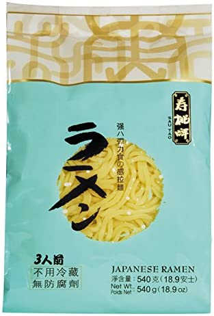 Sau Tao Japanese Ramen 3 Servings 壽桃日本拉麵 （3 人份）540g