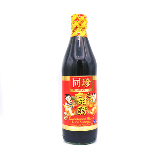 Tung Chun Sweetened Black Rice Vinegar 同珍甜醋 500ml (600g)