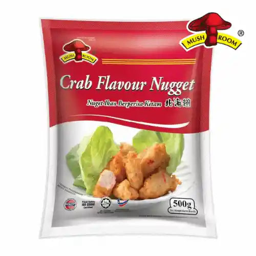 Mushroom Brand Crab Flavour Nugget 蘑菇牌 北海翅 500g